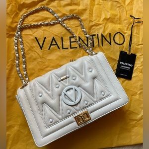 Valentino by Mario Valentino Beatriz Diamond Flap Bag